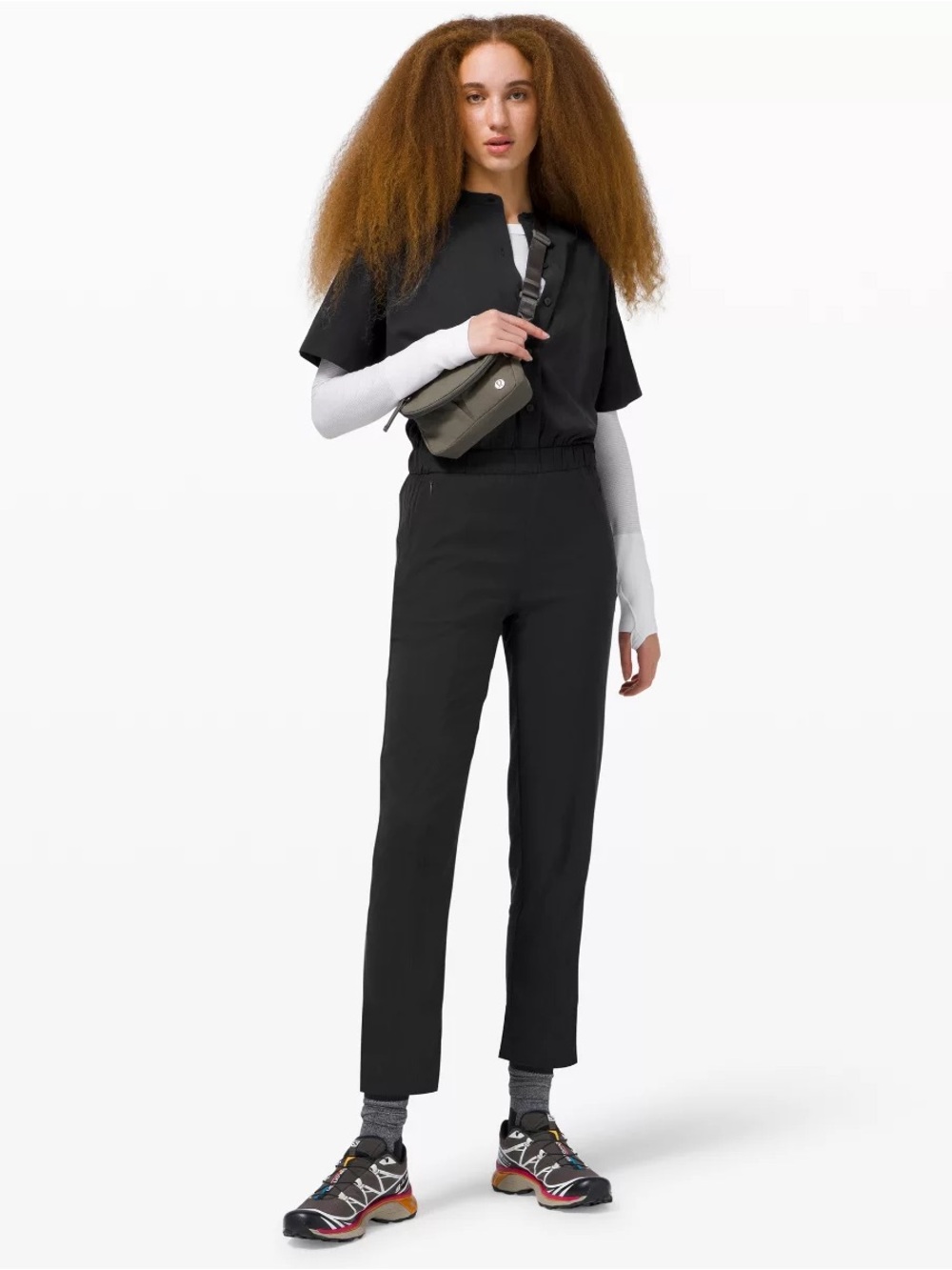Lululemon Perfectly Poised Jumpsuit In Black